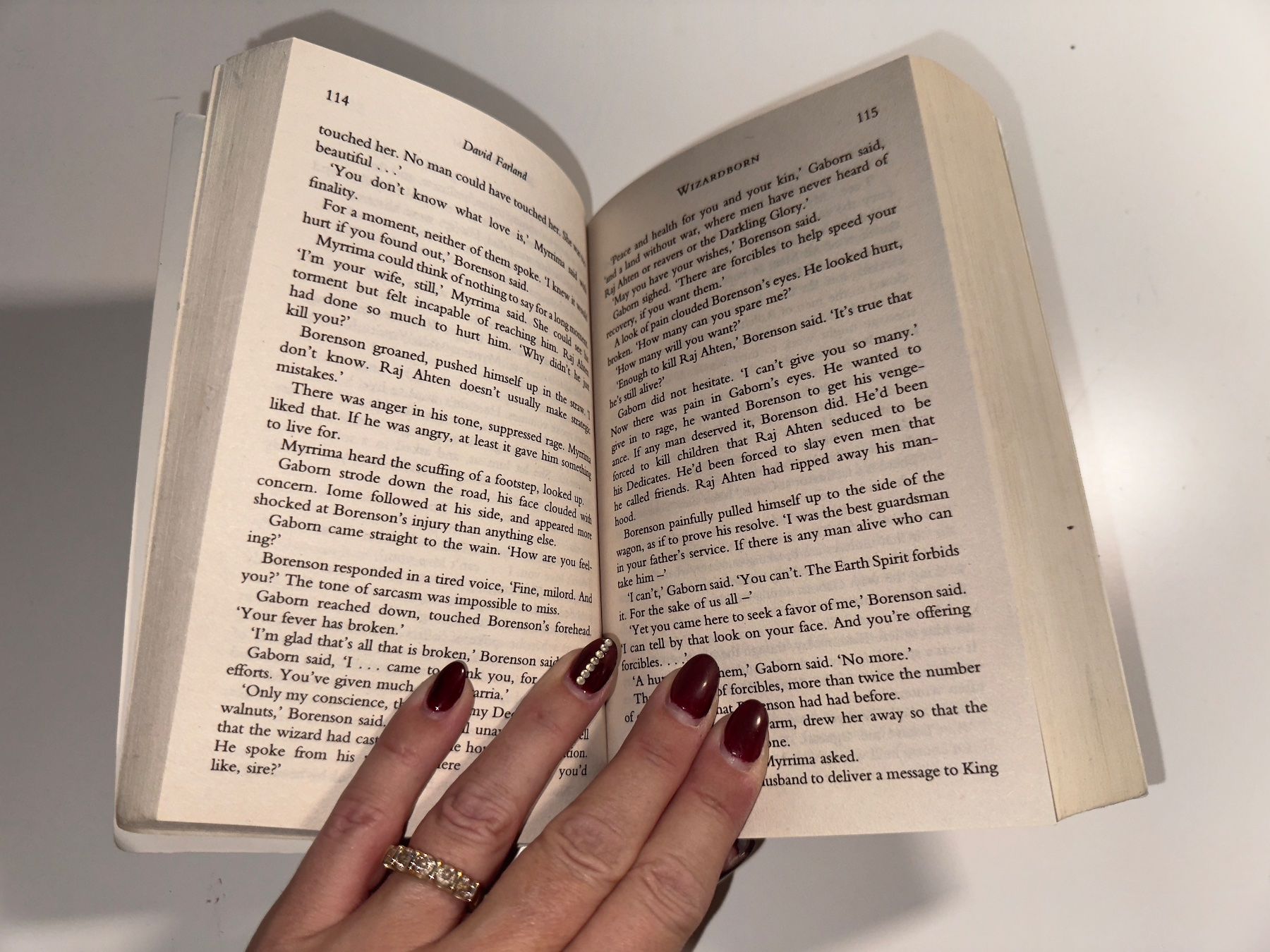 Libri: NOVEL: David Farland, Wizardborn – Usato da Grosswangen venduto da English_books 4