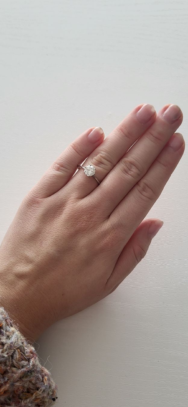 Ringe: Sehr edler Verlobungsring  – Neu (gemäss Beschreibung) aus Unterägeri von Altgoldschmuck 4
