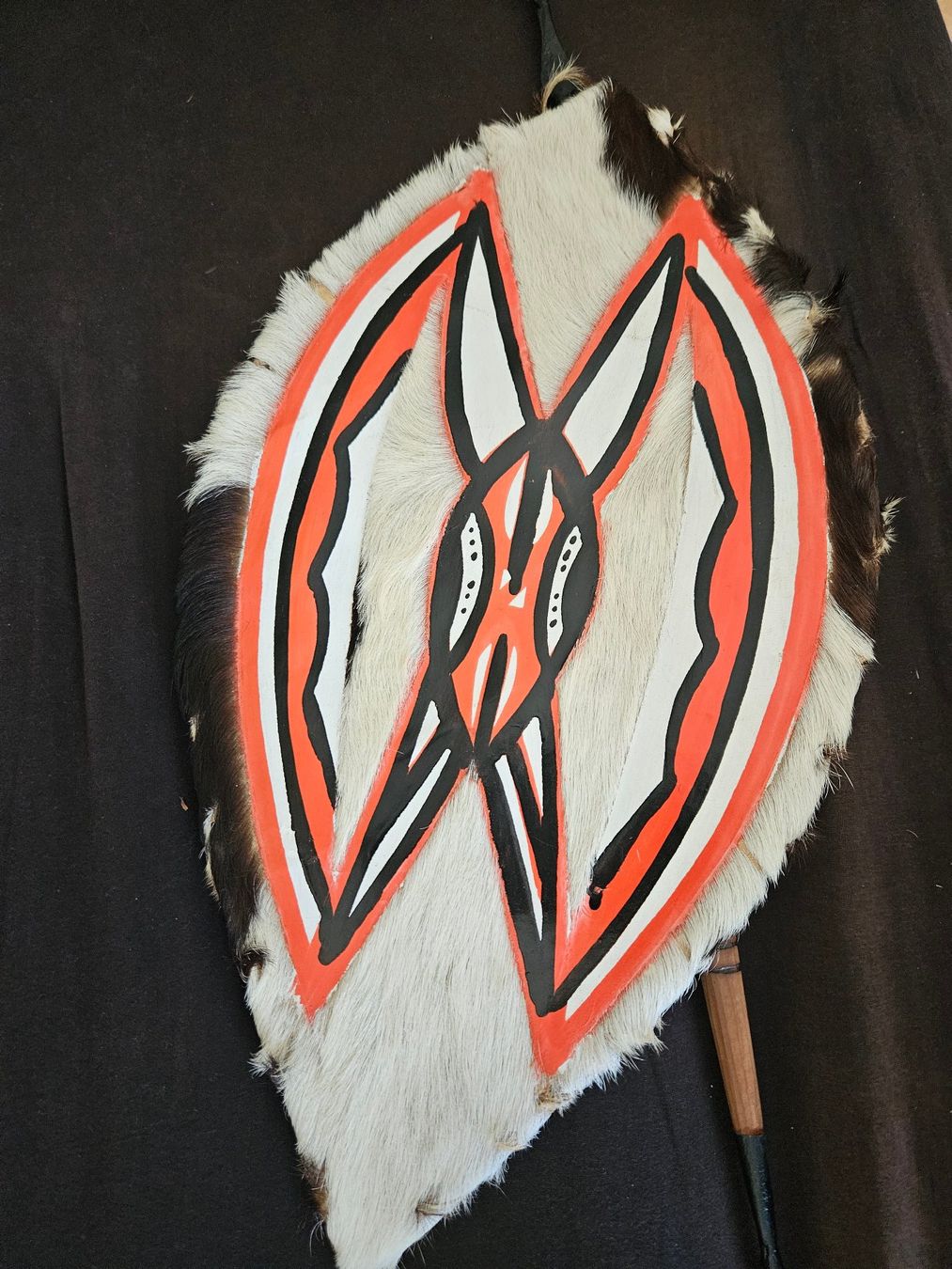 Insegne: Massai Schild mit Speer – Nuovo (secondo la descrizione) da St. Gallen venduto da Demos86