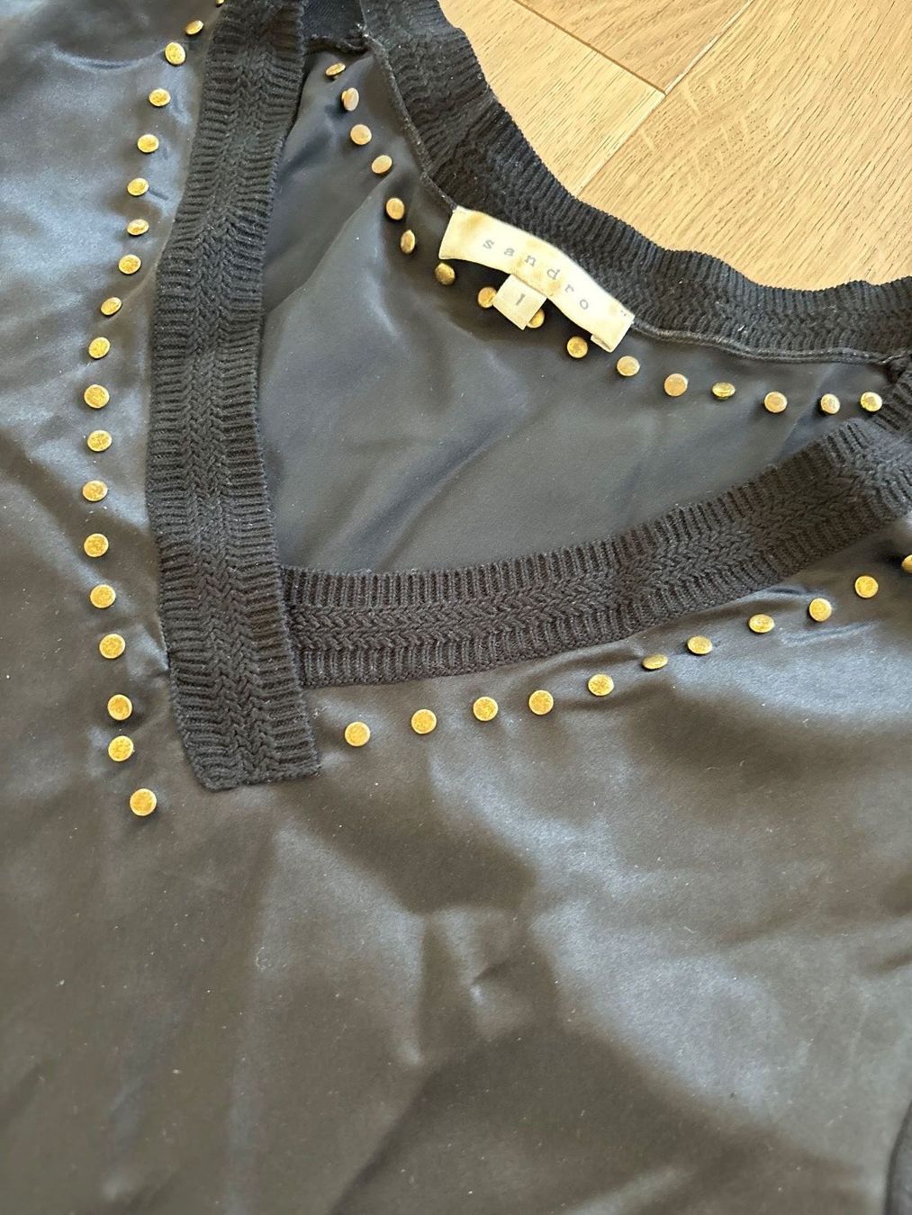 Sandro Vestiti: Robe Sandro noire – Usato da Genève venduto da bha_jcf5 3