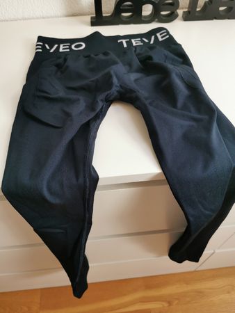 Teveo Leggings Grösse M dunkelblau