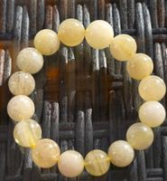 Lybisches Wüstenglas / Tektit Armband B