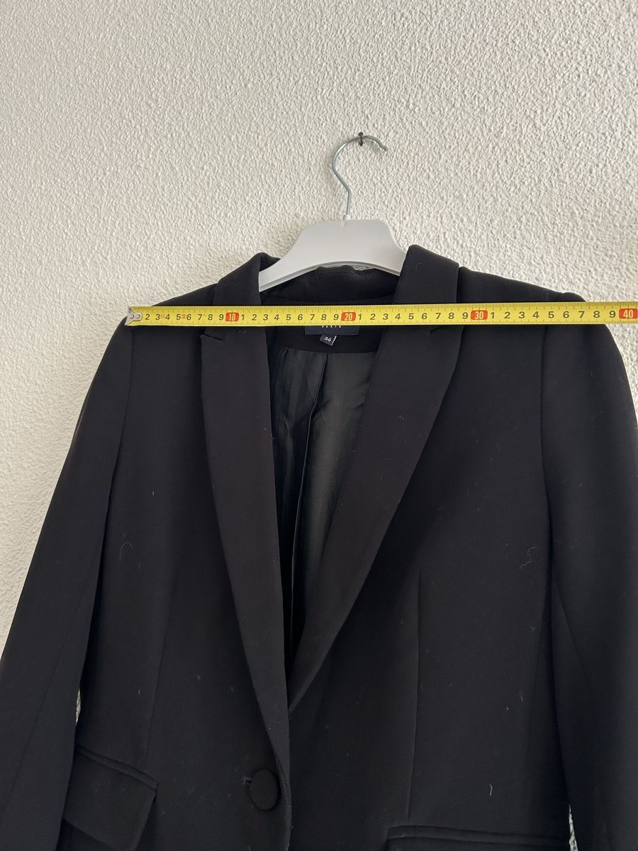 Caroll Giacche: Veste tailleur CAROLL noire - Taille 36 – Usato da Morges venduto da cat_6cm9 6