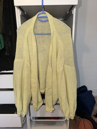 Damen Strickjacke gelb Grösse XXL, guter Zustand