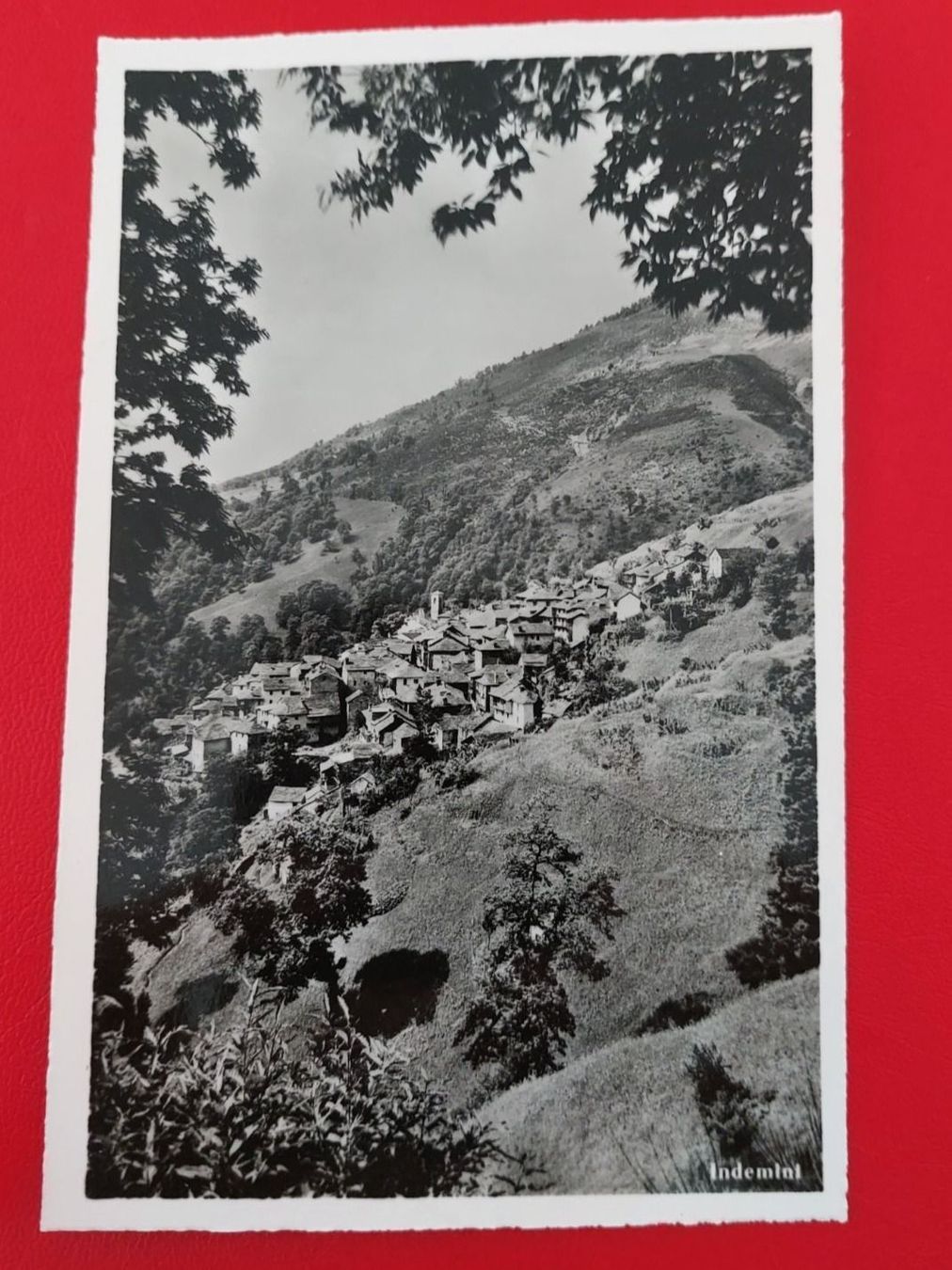 Cartoline postali: Indemini ; Grotto Belvedere Indemini – Usato da St-Légier-Chiésaz venduto da Theo006