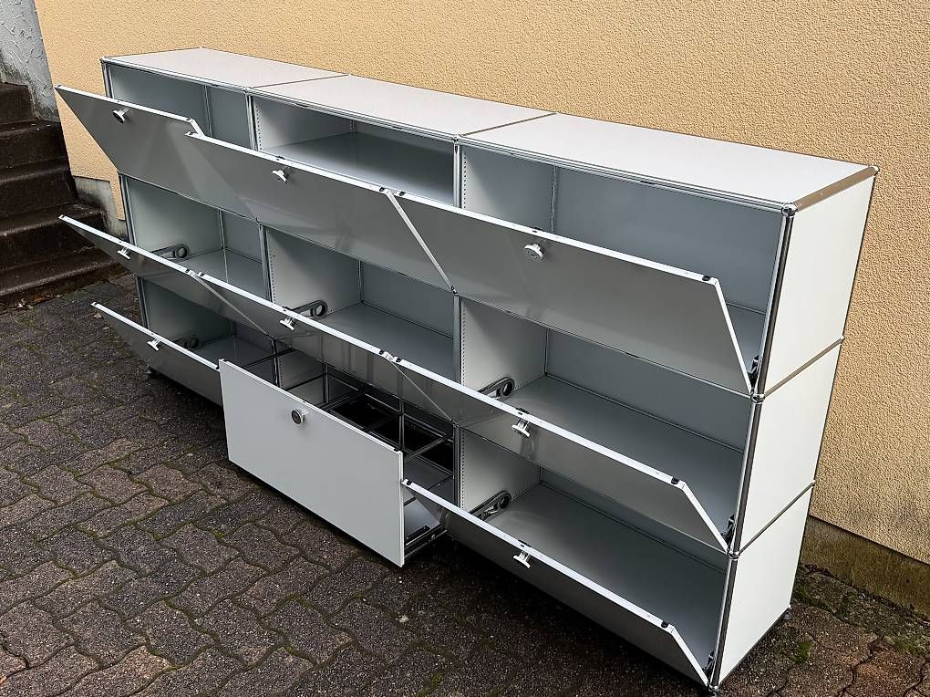 USM Scaffali: USM Haller Sideboard Lichtgrau 3X3 Top Preis – Usato da Dietikon venduto da Kumar_Occasionen 2