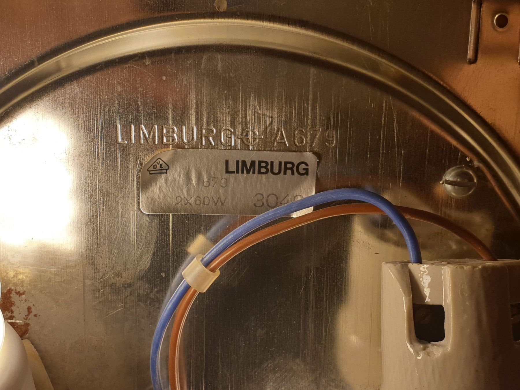 Lampadari & plafoniere: Retro Deckenleucht Rar, Eisglas Quadratisch – Usato da Ersigen venduto da Ksleepyhollow 3