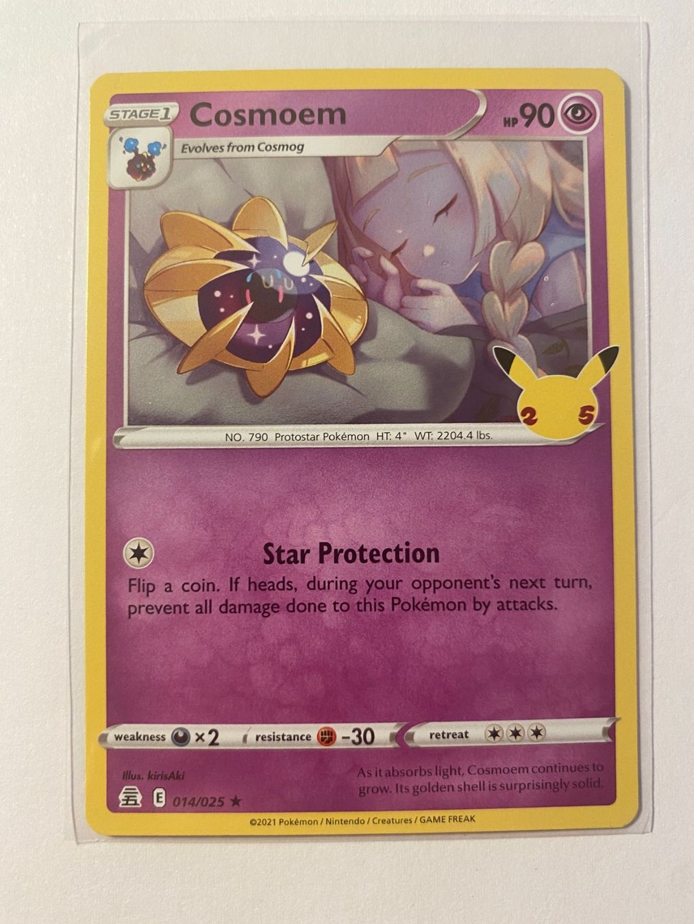 Pokémon Sammelbilder & Trading cards: Pokemon Cosmoem 014/025 Celebrations EN – Neu (gemäss Beschreibung) aus Weingarten-Kalthäusern von McGmavlo