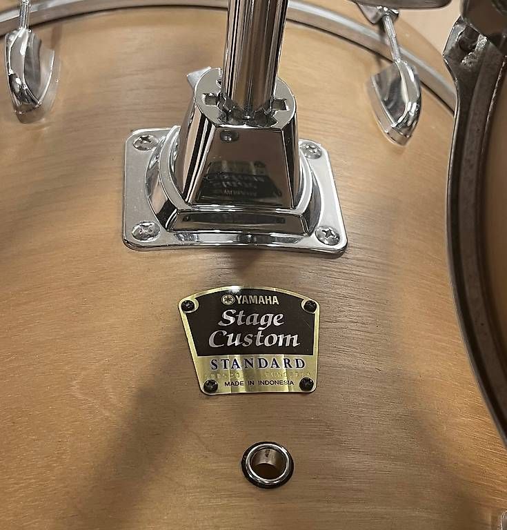 Yamaha Strumenti musicali: Schlagzeug YAMAHA Stage Custom 2004 - "Clean Pine Drum Set" – Usato da Hedingen venduto da jon_p8sr 2