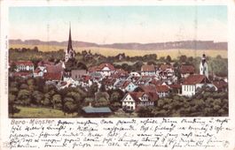 Beromünster LU // 1902 Totalansicht Dorf