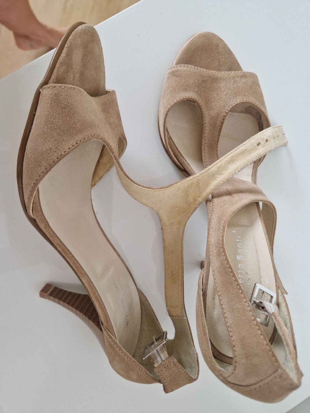 Scarpe da donna: Sandelen aus Wildleder in Grösse 37 – Nuovo (secondo la descrizione) da Küsnacht ZH venduto da 2011_ 1