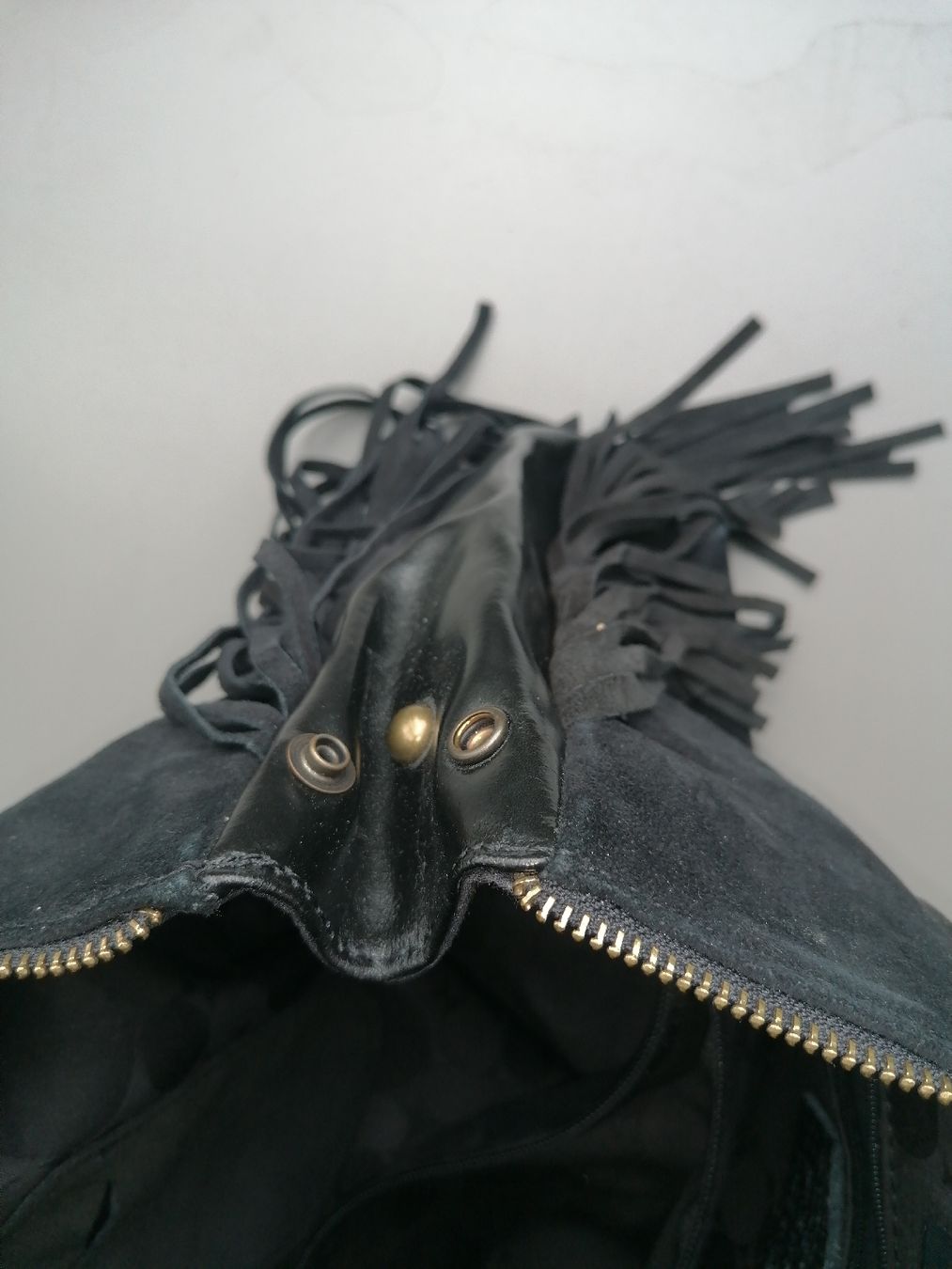 Borse da donna: SCHWARZE WILDLEDERTASCHE CRISTINA GAVIOLI – Usato da Pratteln venduto da ThereseZ 5