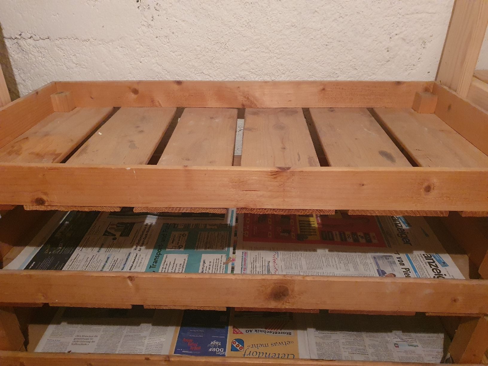 Regale: Kellergestell, Karoffelgestell, Kartoffelhurde – Gebraucht aus Thun von Flake1010 1