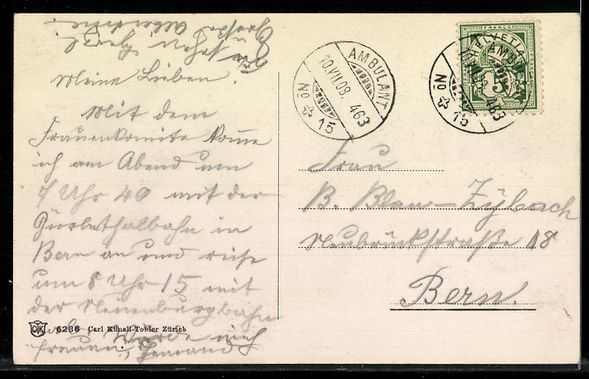 Cartoline postali: AK Bern, Historisches Museum – Usato da Berlin venduto da bartko-reher 1