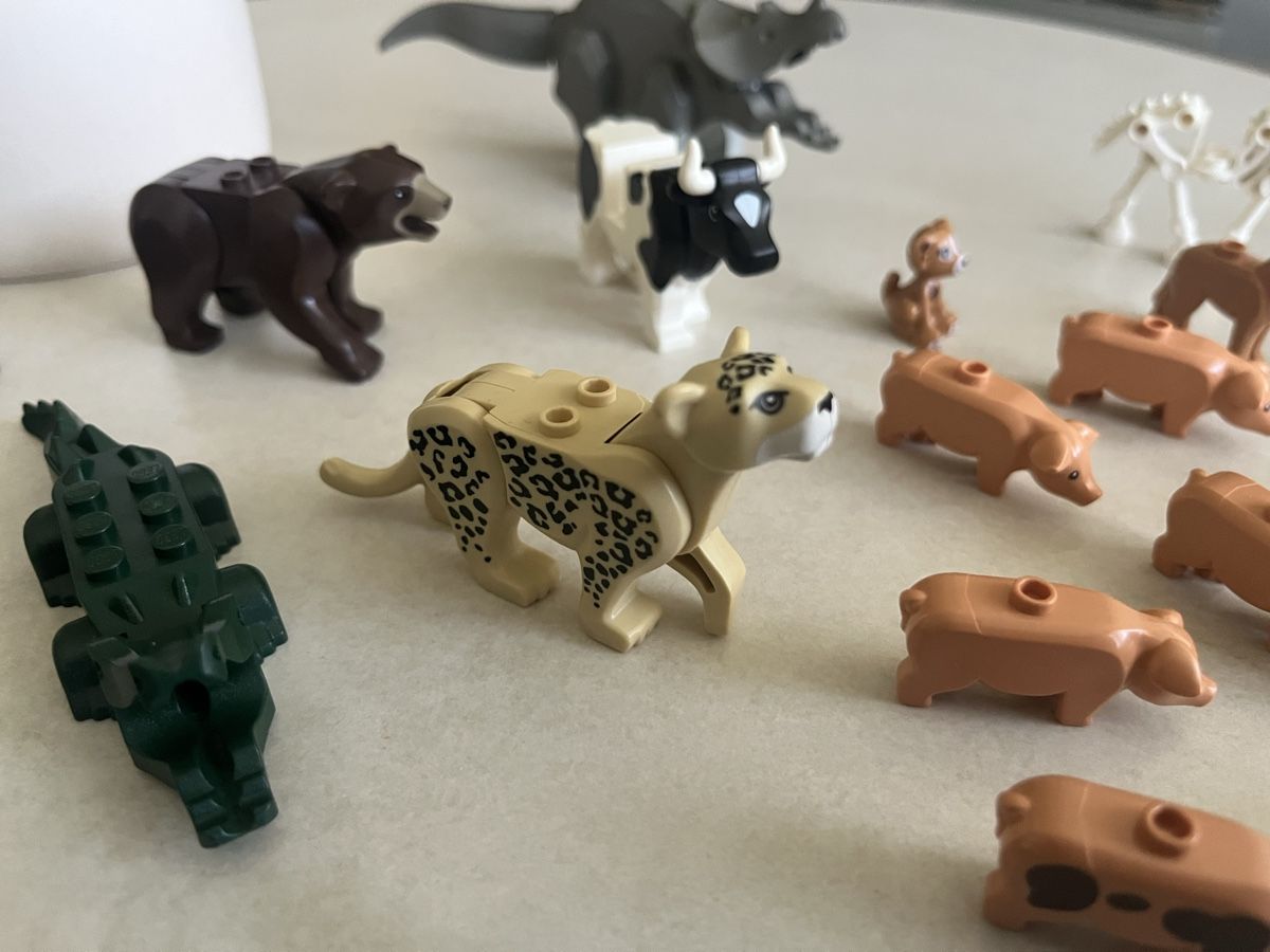 Lego Statuette: 43x LEGO Tiere / Konvolut! – Usato da Köniz venduto da Tottigoal10 5
