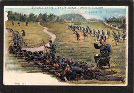 Litho Soldatengruss , Infanterie