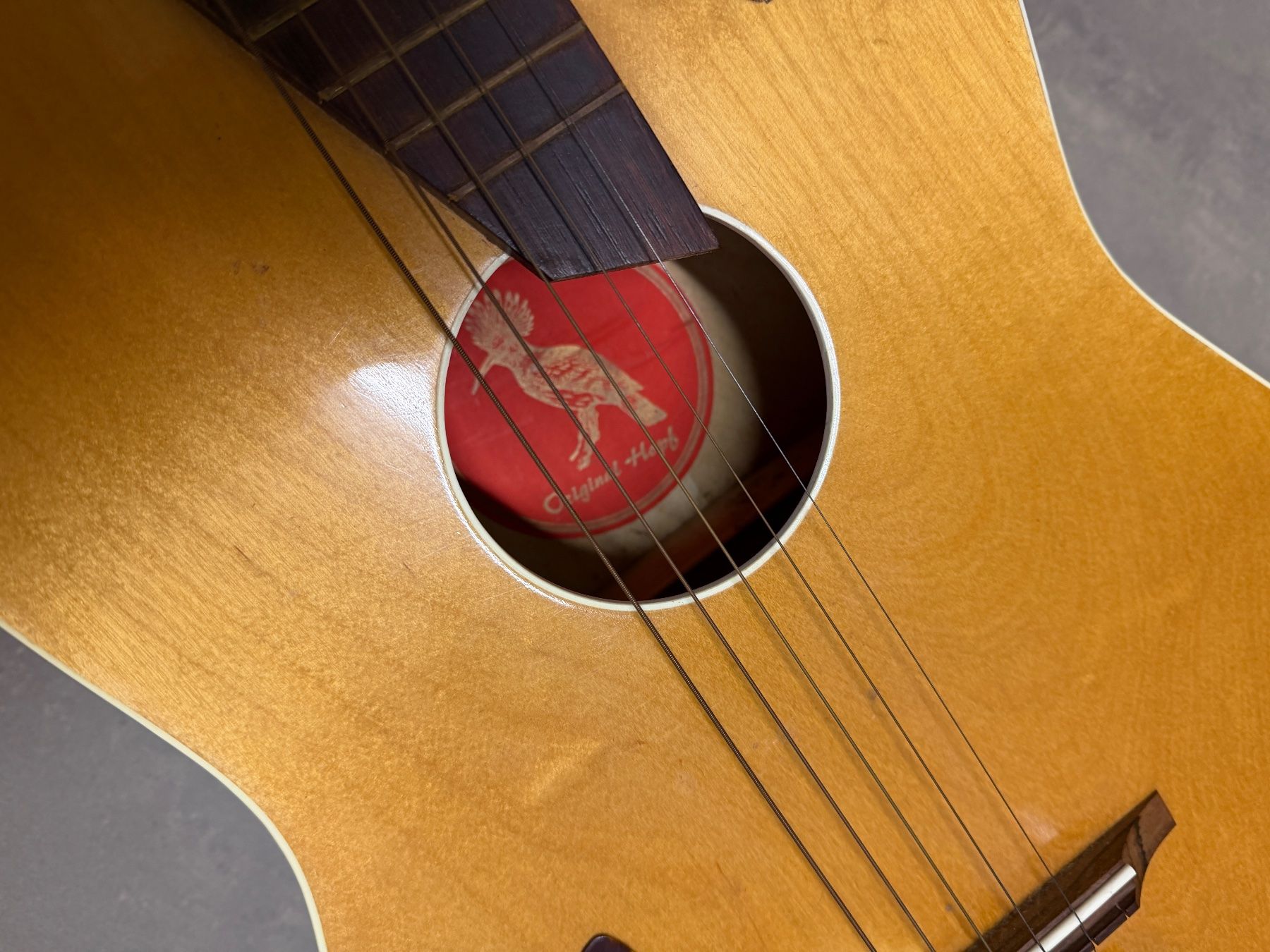 Strumenti musicali: Gitarre "Original Hopf" aus den Sechzigern – Usato da Egg b. Zürich venduto da Burrito1 1