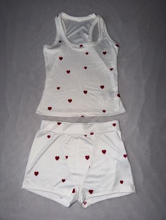 HERZCHEN ZWEITEILER PYJAMA SET