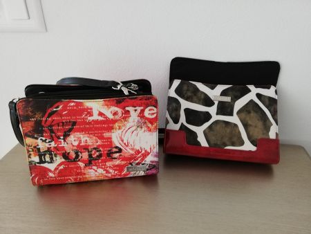 Handtasche mit zusätzlichem bag Cover