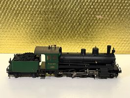 Ferro Suisse Dampflok der RhB Nr: 101/104 HOm