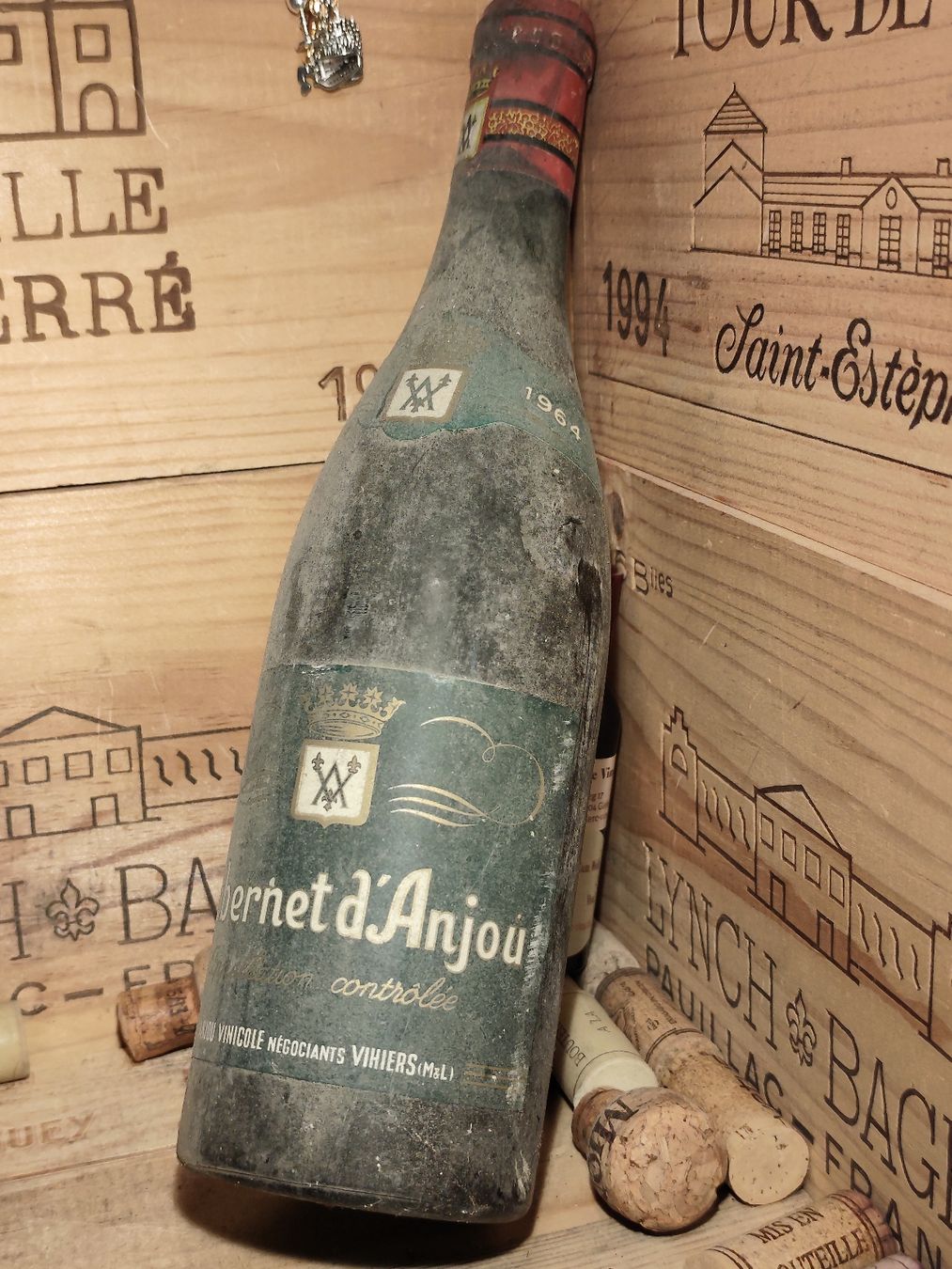 Vino: 2 x 1964 Cabernet d'Anjou – Nuovo e nell'imballaggio originale da Büsserach venduto da Vintage-vins 7