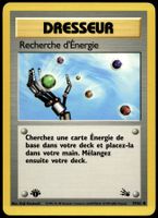 🇫🇷 Recherche d'Énergie 59/62 Pokémon Fossil 1.Edition