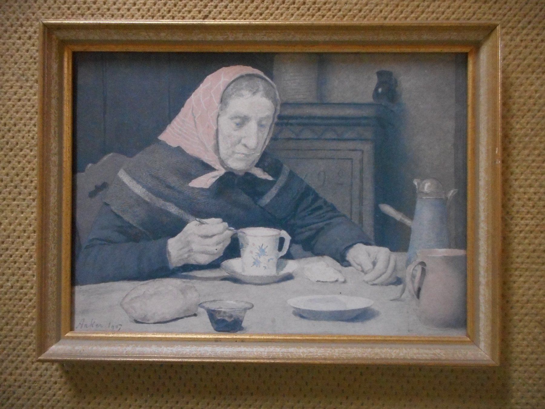 Foto & Immagini: Bild alte Frau, Anker 1907 – Usato da Bretzwil venduto da gbfluck