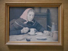 Bild alte Frau, Anker 1907
