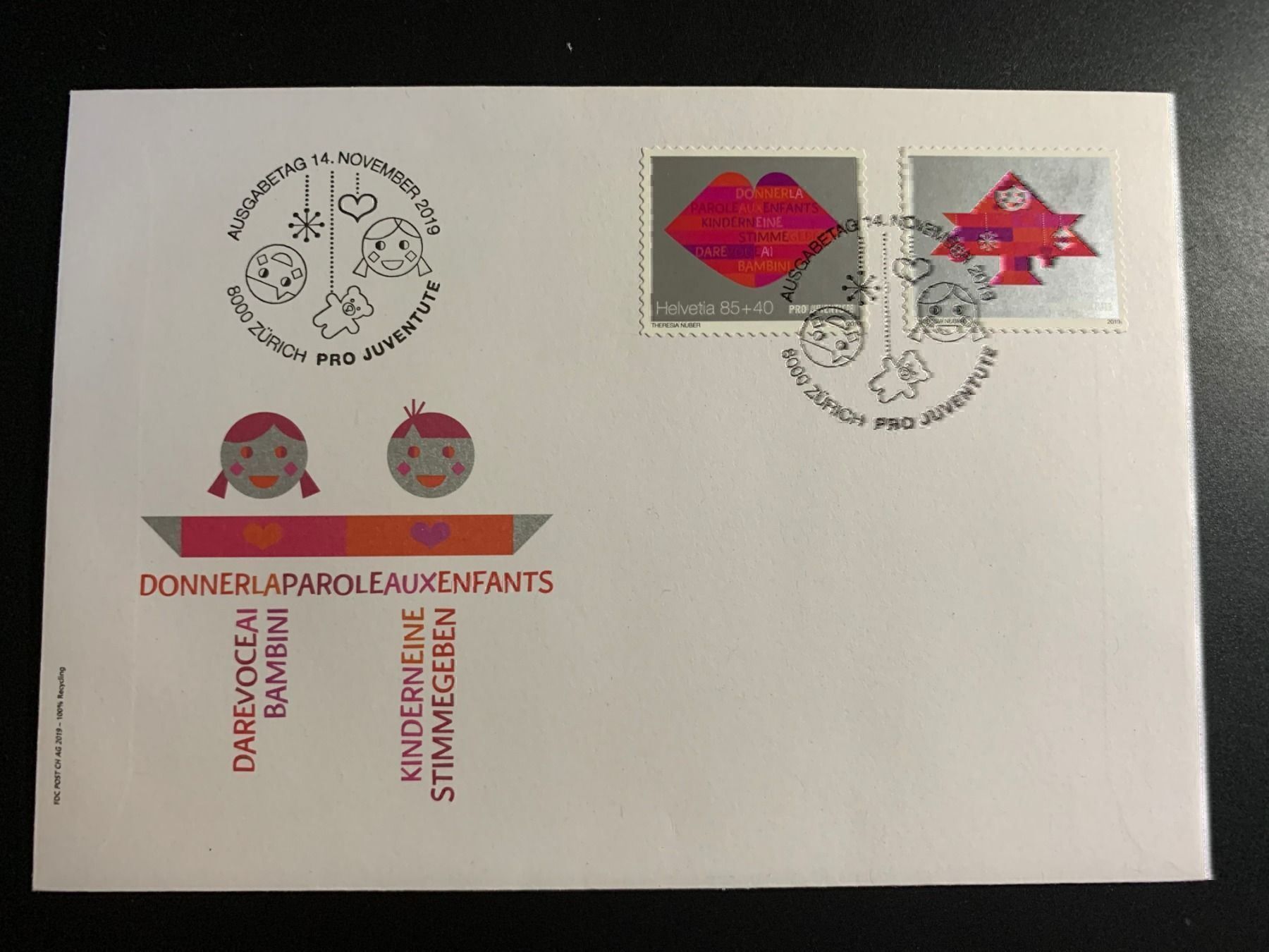 Tutti i francobolli: FDC 2019 / Einzelmarken aus Markenheft – Nuovo e nell'imballaggio originale da Arch venduto da Seil818