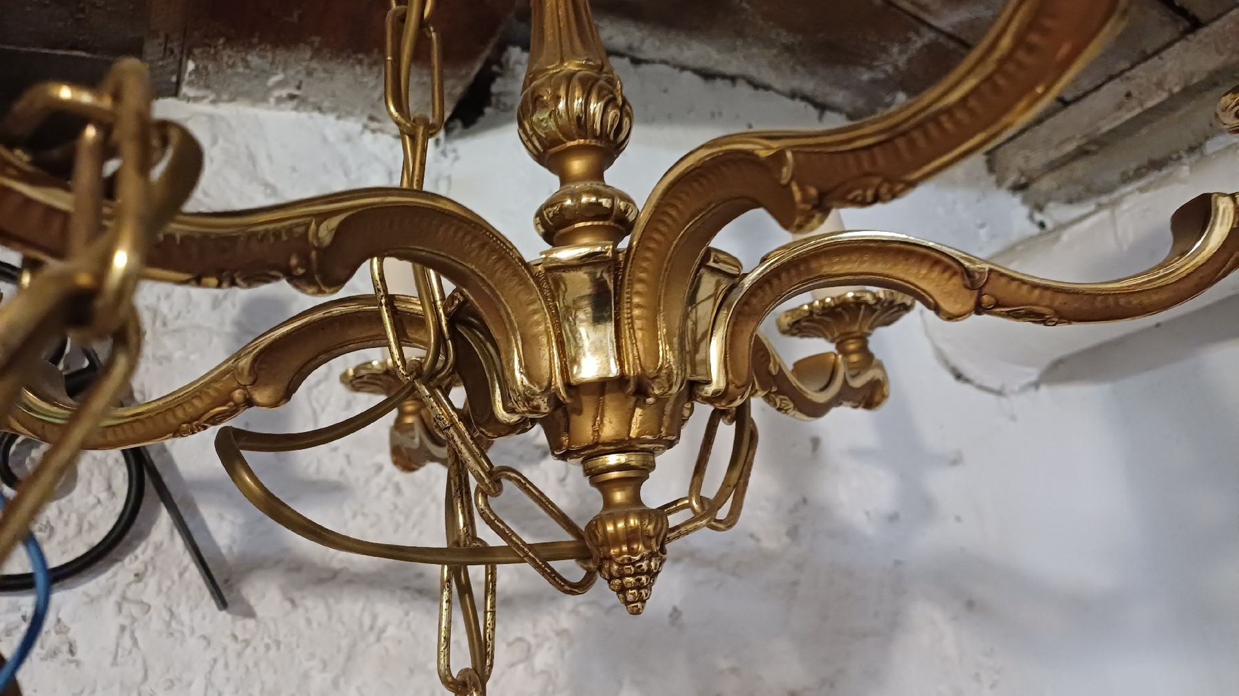 Lampadari & plafoniere: Schöner Messing Leuchter – Usato da Flawil venduto da Pinkmalibu 1