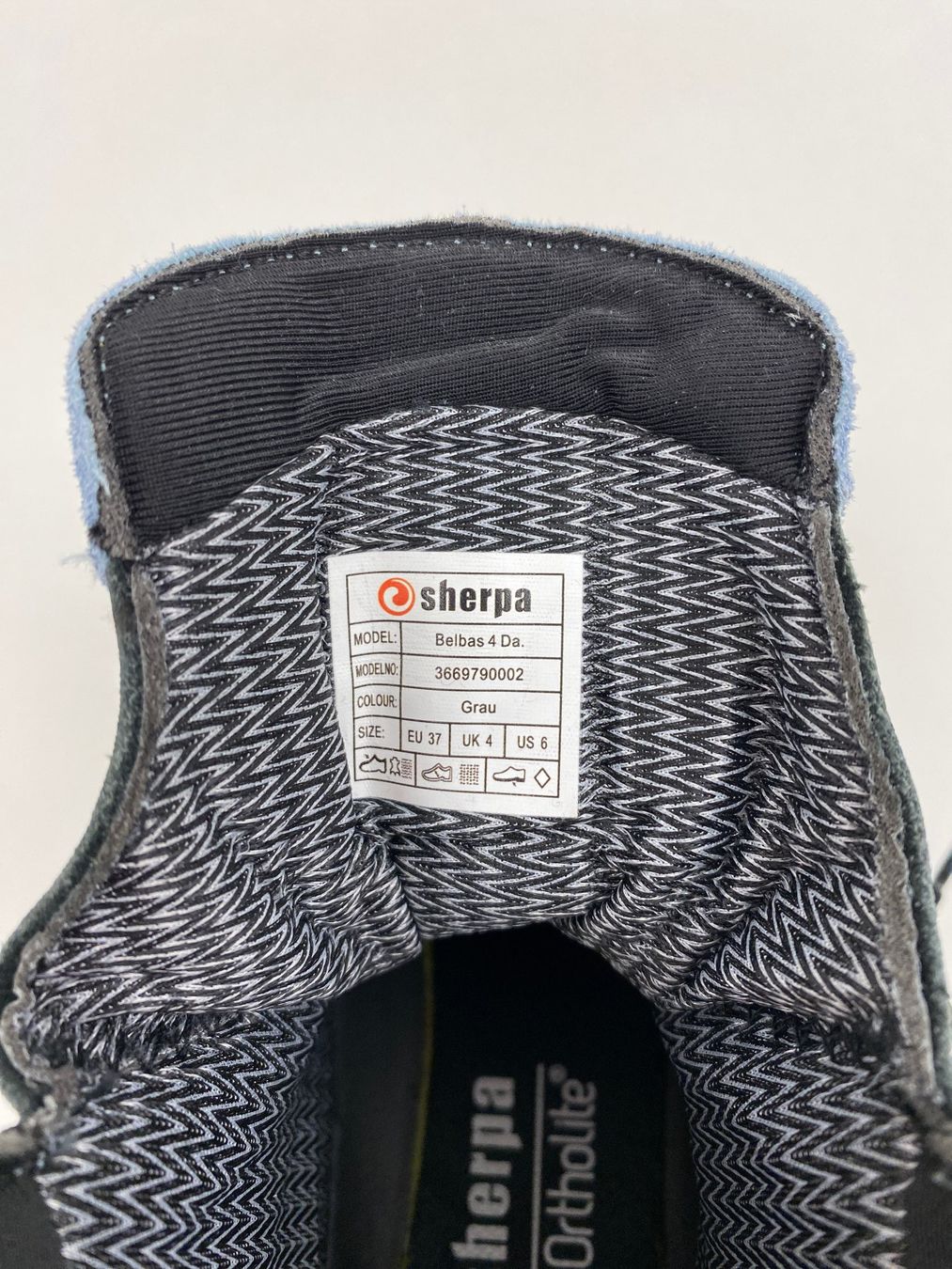 Sherpa Scarpe da donna: Sherpa Ortholite Belbas 4Da Wanderschuhe "Neuwertig" – Usato da Mülligen venduto da Chleeblatt1941 6