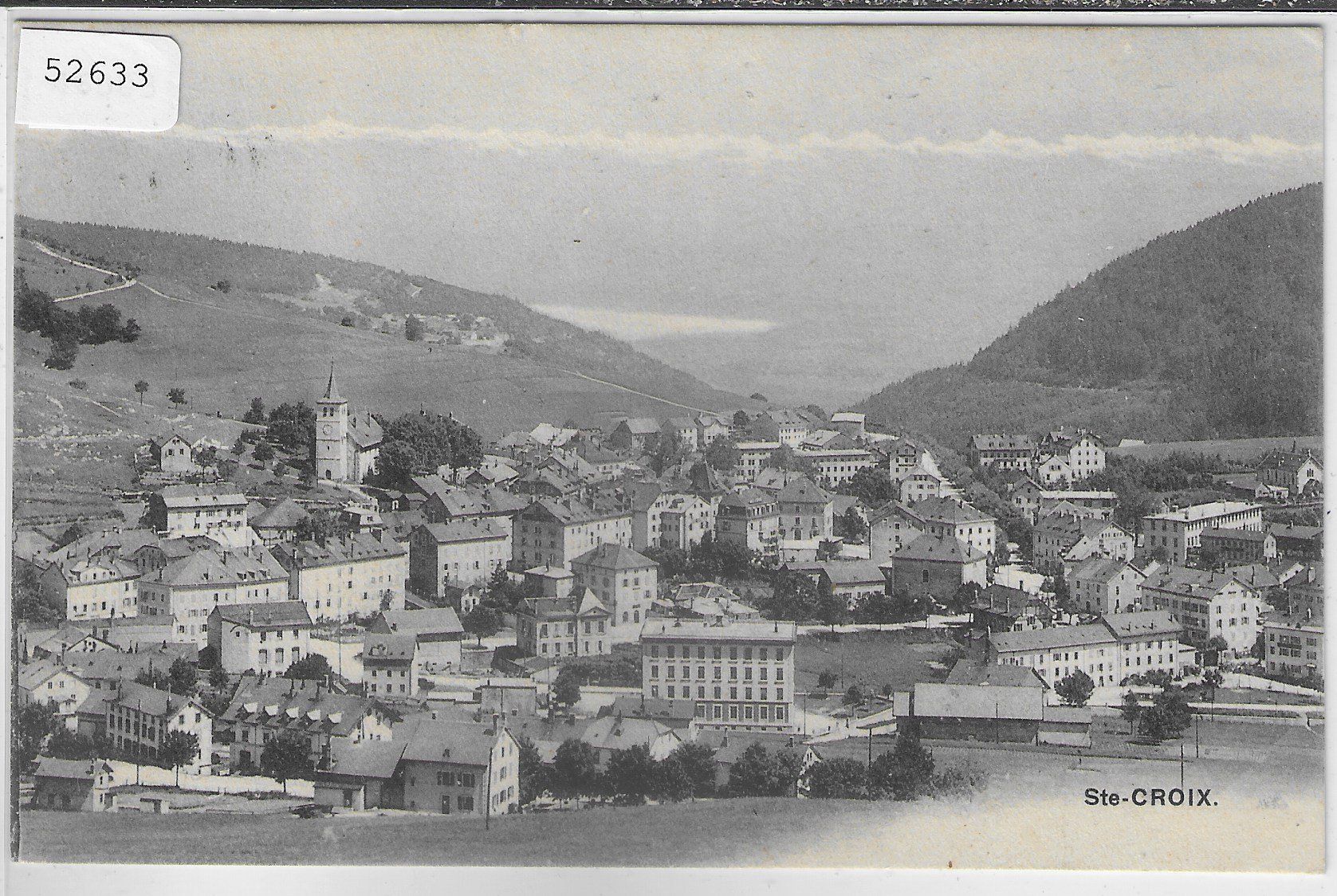 Cartoline postali: Saint-Croix - Vue generale – Usato da Ettingen venduto da Kartenplanet