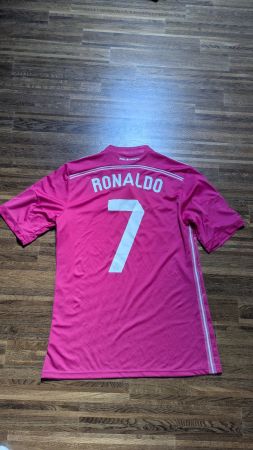 Fussballtrikot Real Madrid Ronaldo Gr. M Pink