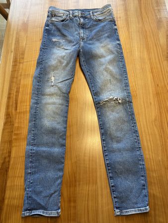 Trendy Damen Shaping Jeans Gr. 28/30