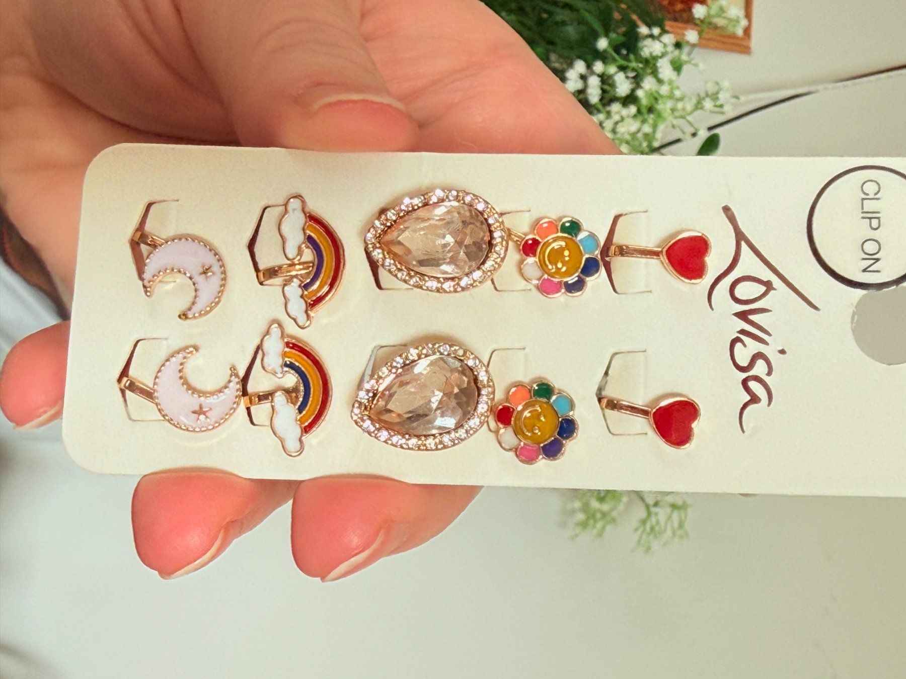 Orecchini pendenti & Orecchini a lobo: Boucles d'oreilles clips Lovisa - 5 PAAR – Nuovo (secondo la descrizione) da Genève venduto da AGBERG 3