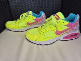 Nike Air Max Turnschuhe Grösse 39 Neongelb Pink Blau