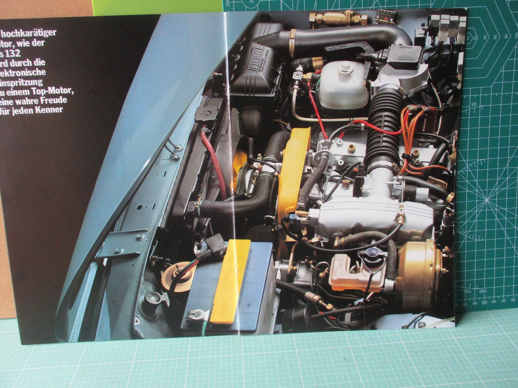 Fiat Documenti: Fiat 132 '2000' elektronische Einspritzung Prospekt – Usato da Ottikon Gossau ZH venduto da hokuspokus 3