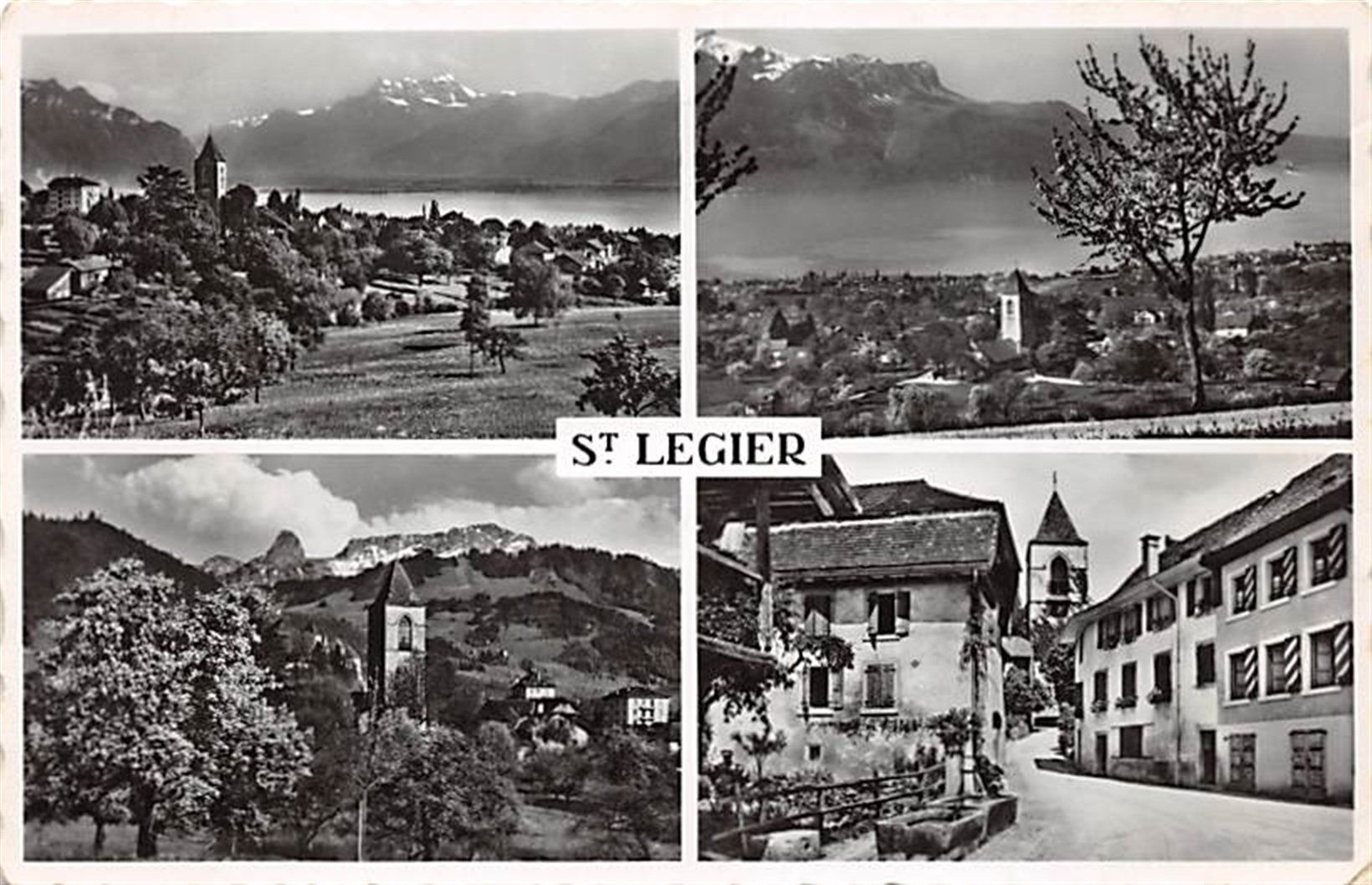 Cartoline postali: St. Legier – Usato da Ottikon b.Kemptth. venduto da Neptun1974