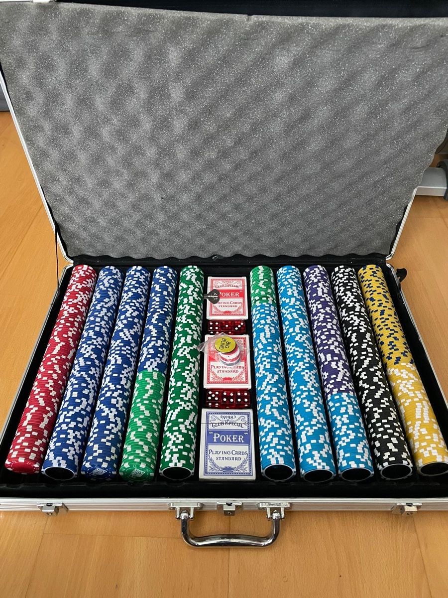 Giochi: Pokerkoffer 950 Chips – Usato da Steinhausen venduto da Popcorn01