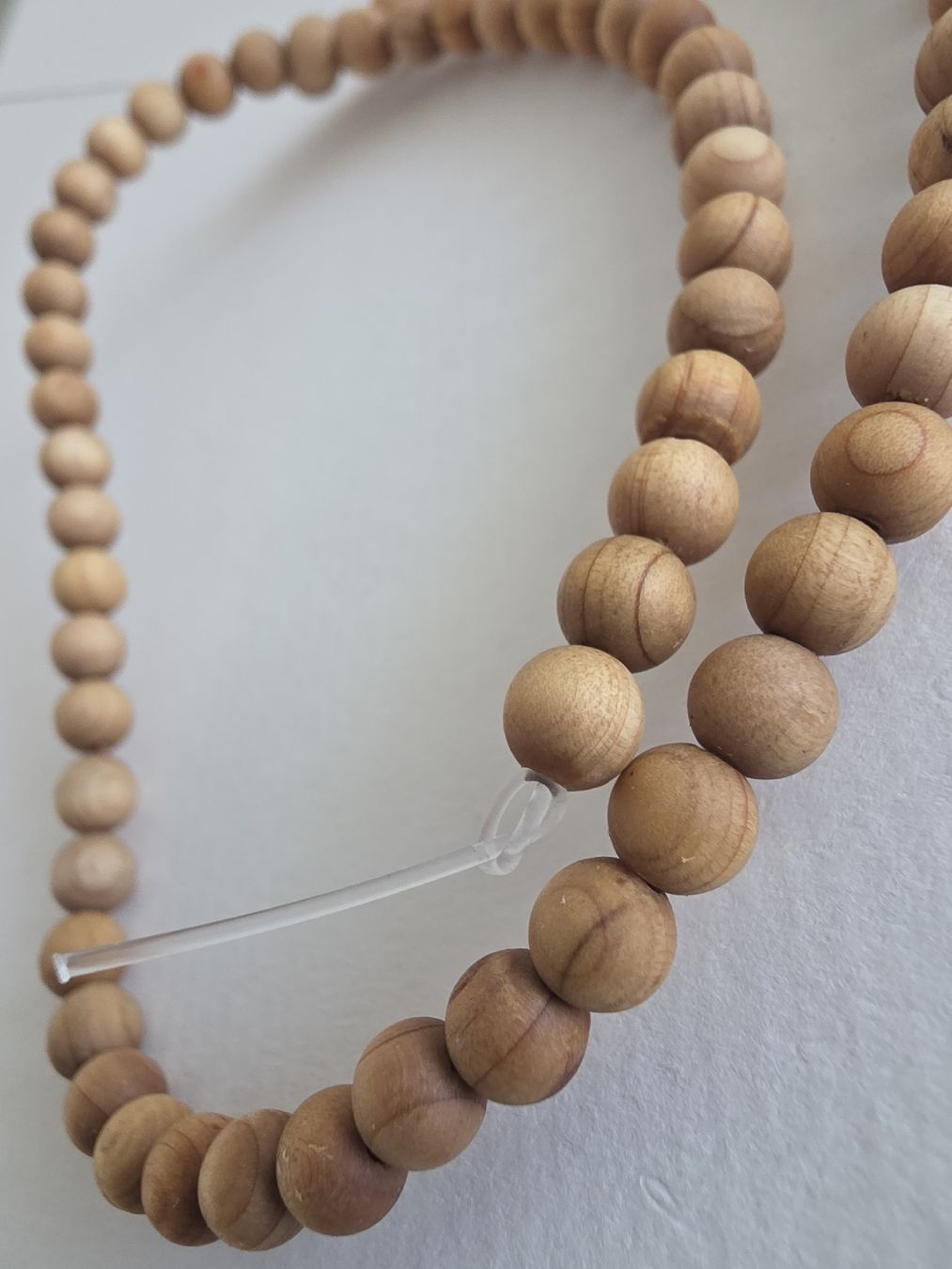 Perle (finte): Holzperlen Thuja 6mm. Strang – Nuovo e nell'imballaggio originale da Menziken venduto da Mirager
