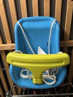 Kinderschaukel blau grün Kunststoff gebraucht 