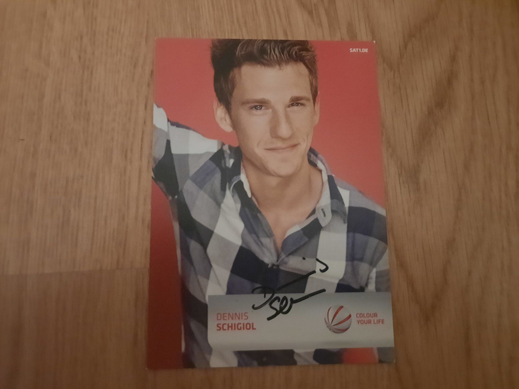 Autografi: Denni Schigiol / deutscher Schauspieler – Usato da Worben venduto da ersa01 2