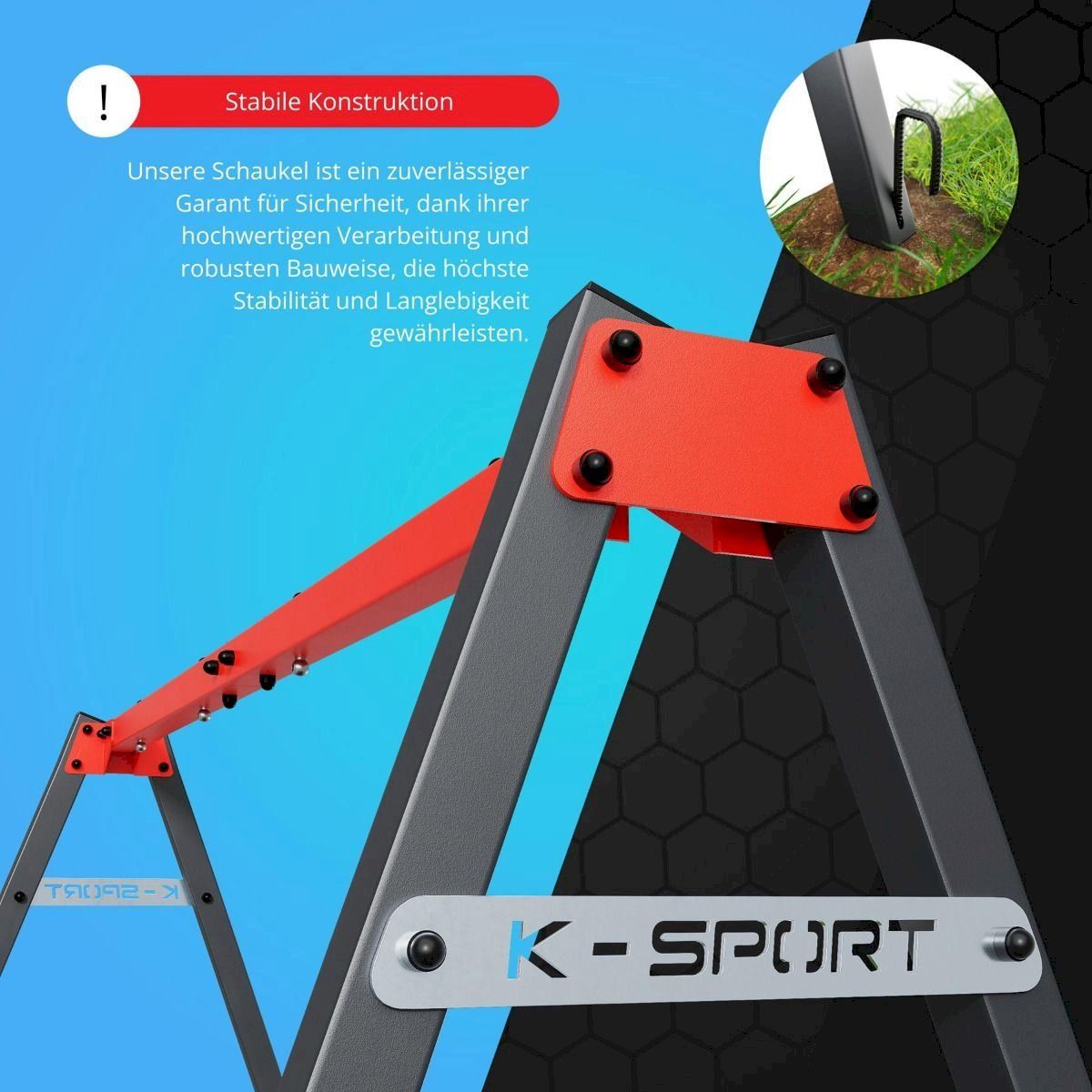 Handwerk & Garten: K-Sport Brettschaukel + Nestschaukel – Neu und originalverpackt aus Bottighofen von zaap 5