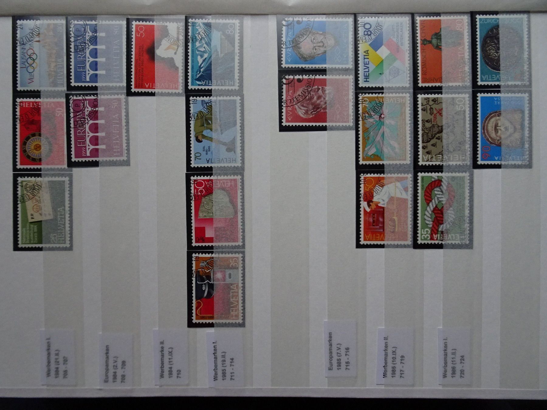 Alle Briefmarken: 1984/86 – Neu (gemäss Beschreibung) aus Aadorf von Chnorli-Furz