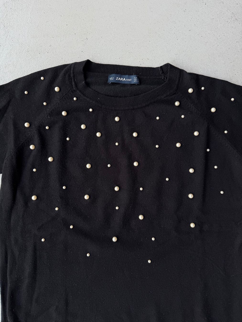 Zara Maglioni & Felpe: Zara Pullover mit Perlen – Usato da St-George venduto da alaixee 1