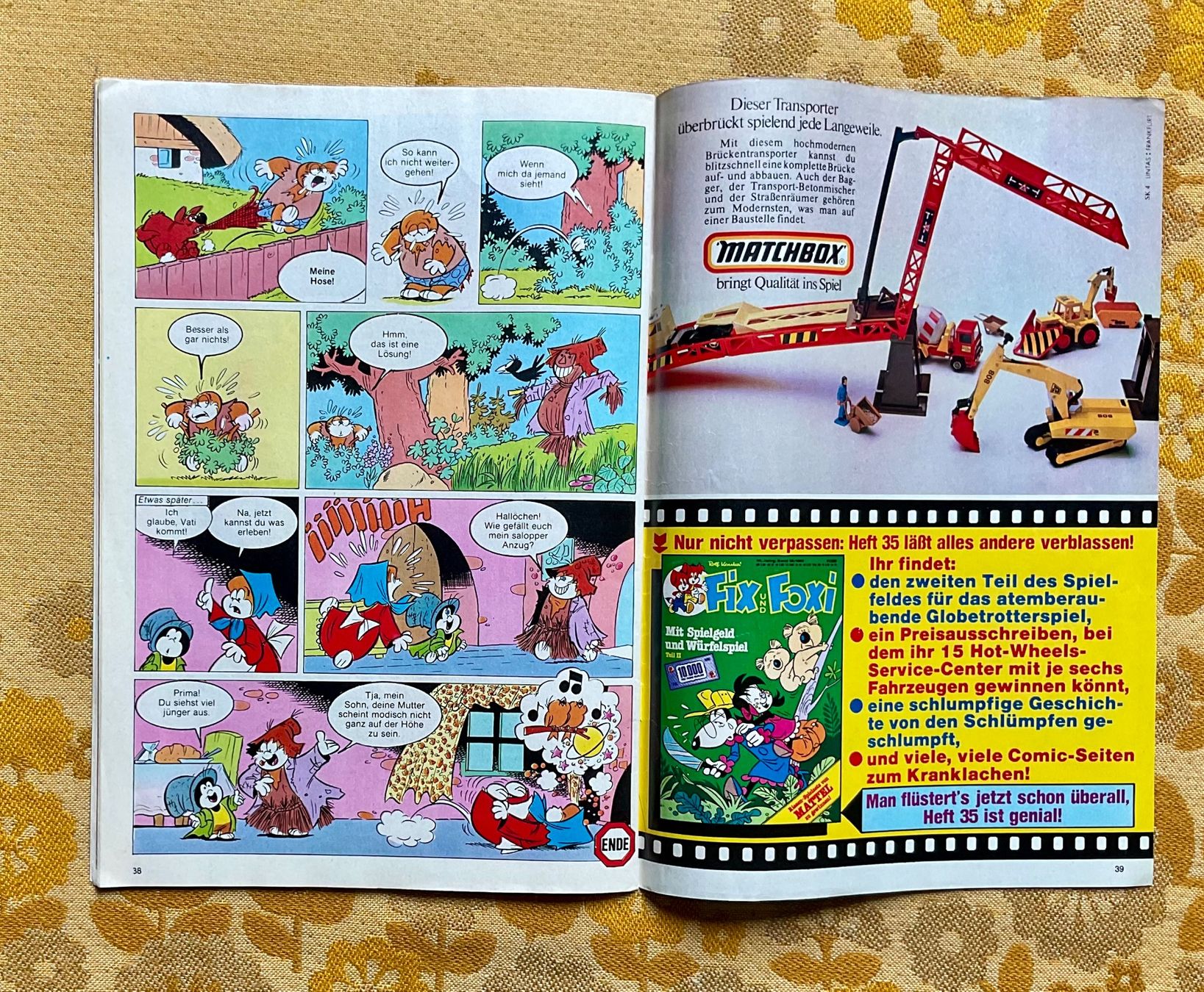 Fumetti: Fix und Foxi Heft Nr 34 von 1982 – Usato da Endingen venduto da nathan05 8