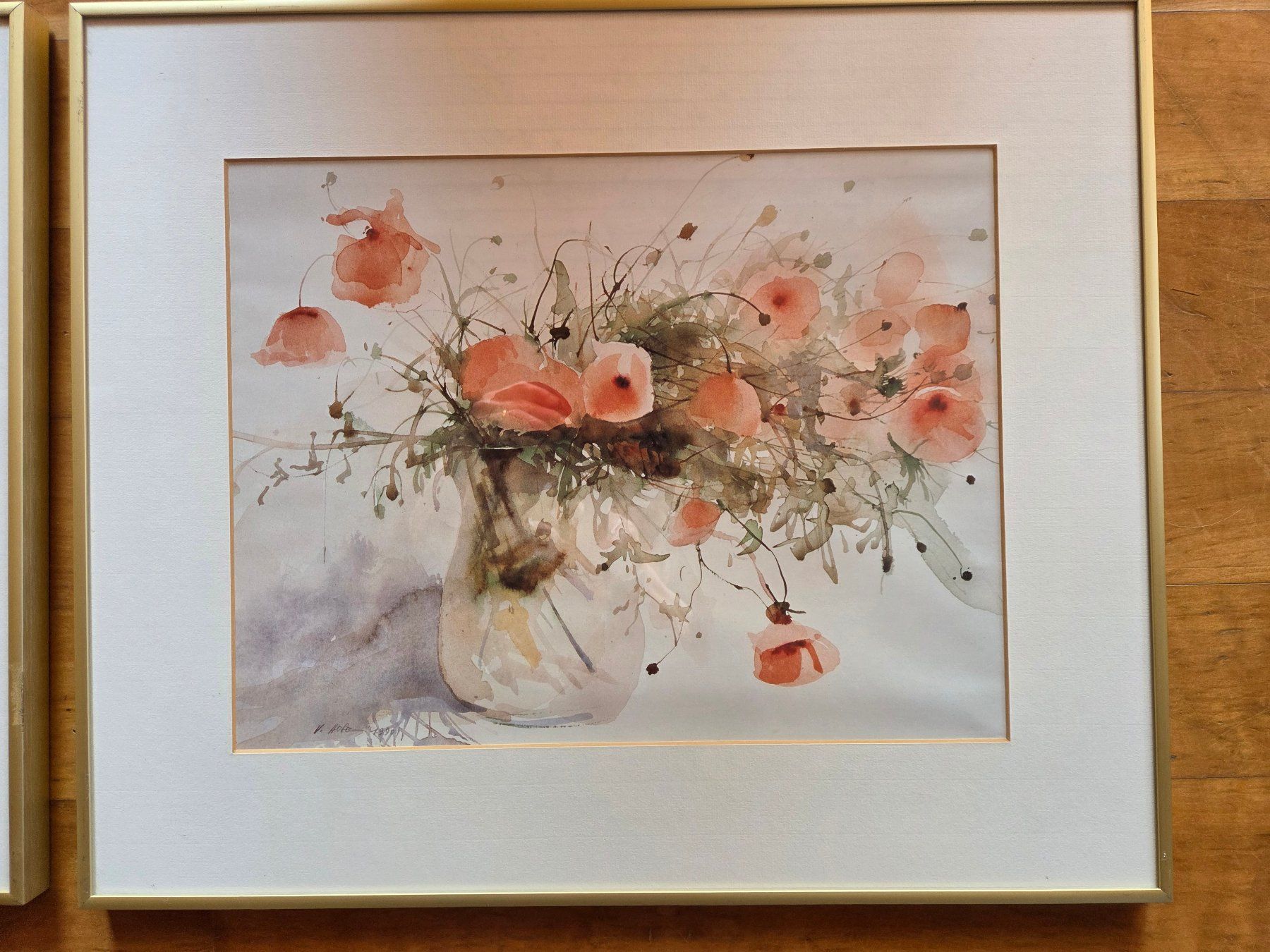 Gemälde: 2 Aquarell Bilder "Mohn" – Gebraucht aus St. Gallen von Razoon77 5