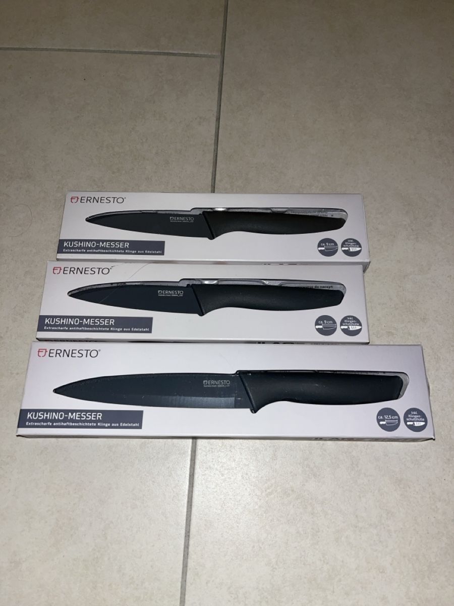 Messer: Küchenmesser Kushiro Messer Edelstahl Messer – Neu und originalverpackt aus Suhr von SchnapperCH