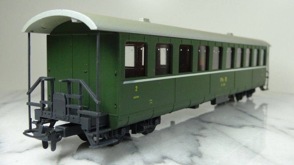 STL 2201/2, Bemo, B 2273, Plattformwagen, Schachtel Modell. (Neu und ...