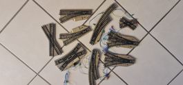 Märklin H0 Weichen, Kreuzungen. 9 Stück